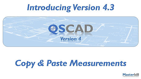 QSCadv4 - Copy & Paste Measurements